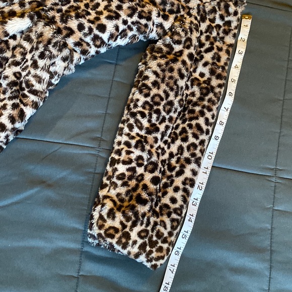 Juicy Couture Faux Fur Leopard Coat - Picture 12 of 13